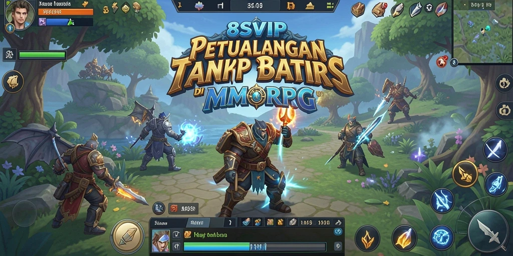 Gameplay seru dalam petualangan MMORPG di 8SVIP.