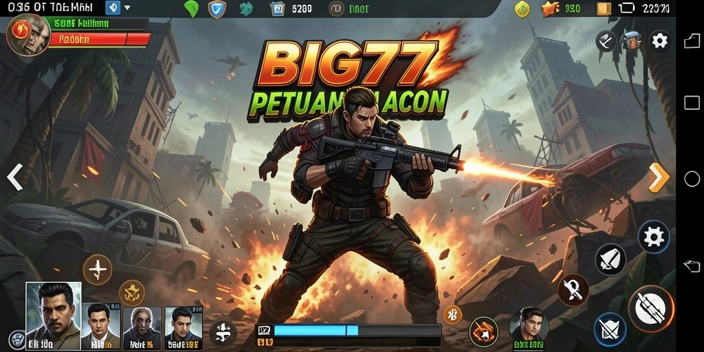 Gameplay mendebarkan di BIG77 dengan pertarungan intens.