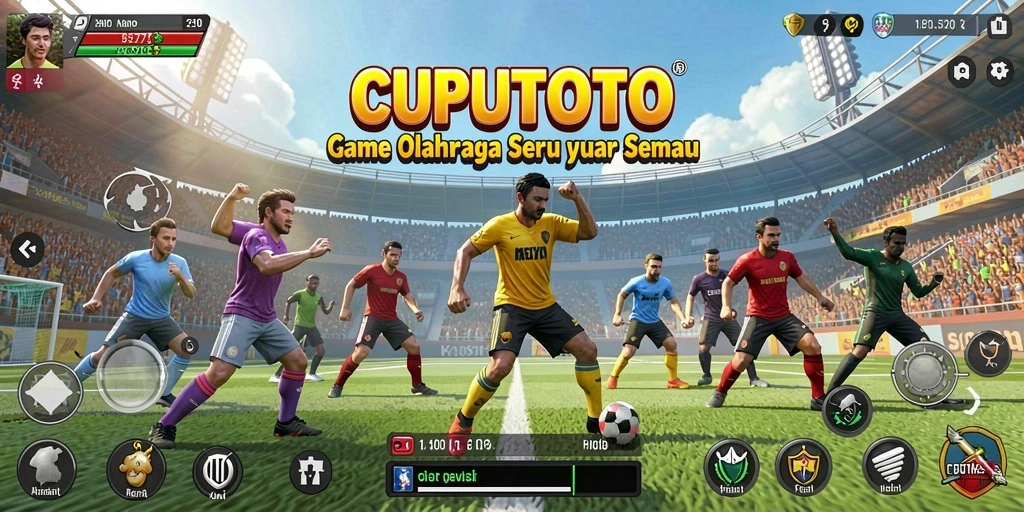 Screenshot CUPUTOTO menampilkan gameplay seru dan kompetitif.