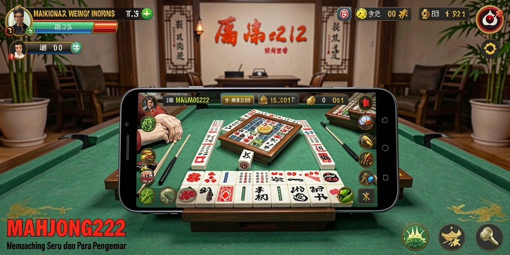 Screenshot utama MAHJONG222 yang menunjukkan aksi memancing yang seru.