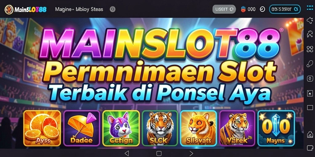 Screenshot gameplay MAINSLOT88 menampilkan mesin Slot yang mengesankan.