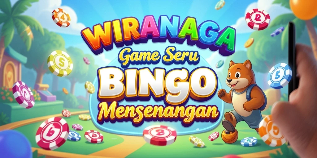 Tampilan gameplay seru saat bermain Bingo di WIRANAGA.