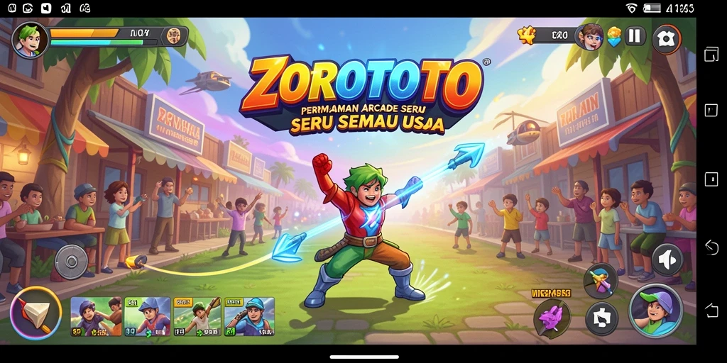 Screenshot gameplay <strong>ZOROTOTO</strong> yang menampilkan momen seru dan penuh tantangan.
